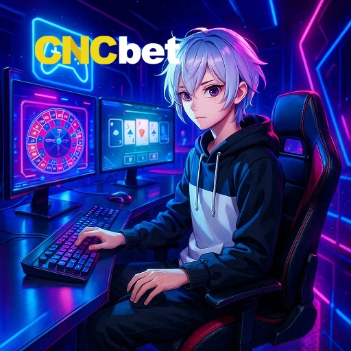 Imagem promocional da CNCBET mostrando a plataforma e suas vantagens