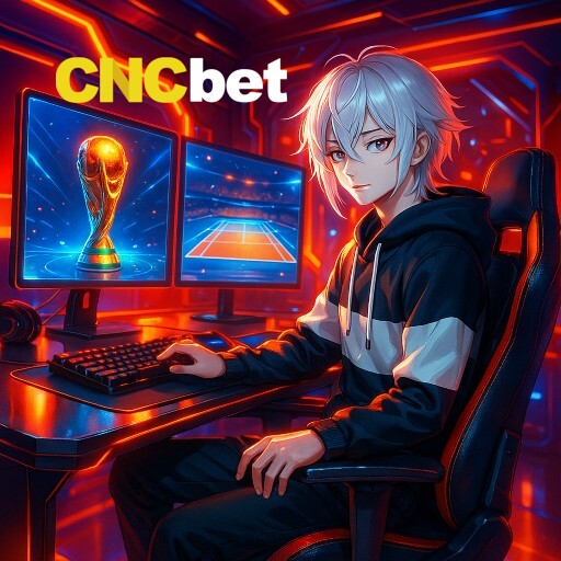 Imagem promocional da CNCBET mostrando a plataforma e suas vantagens